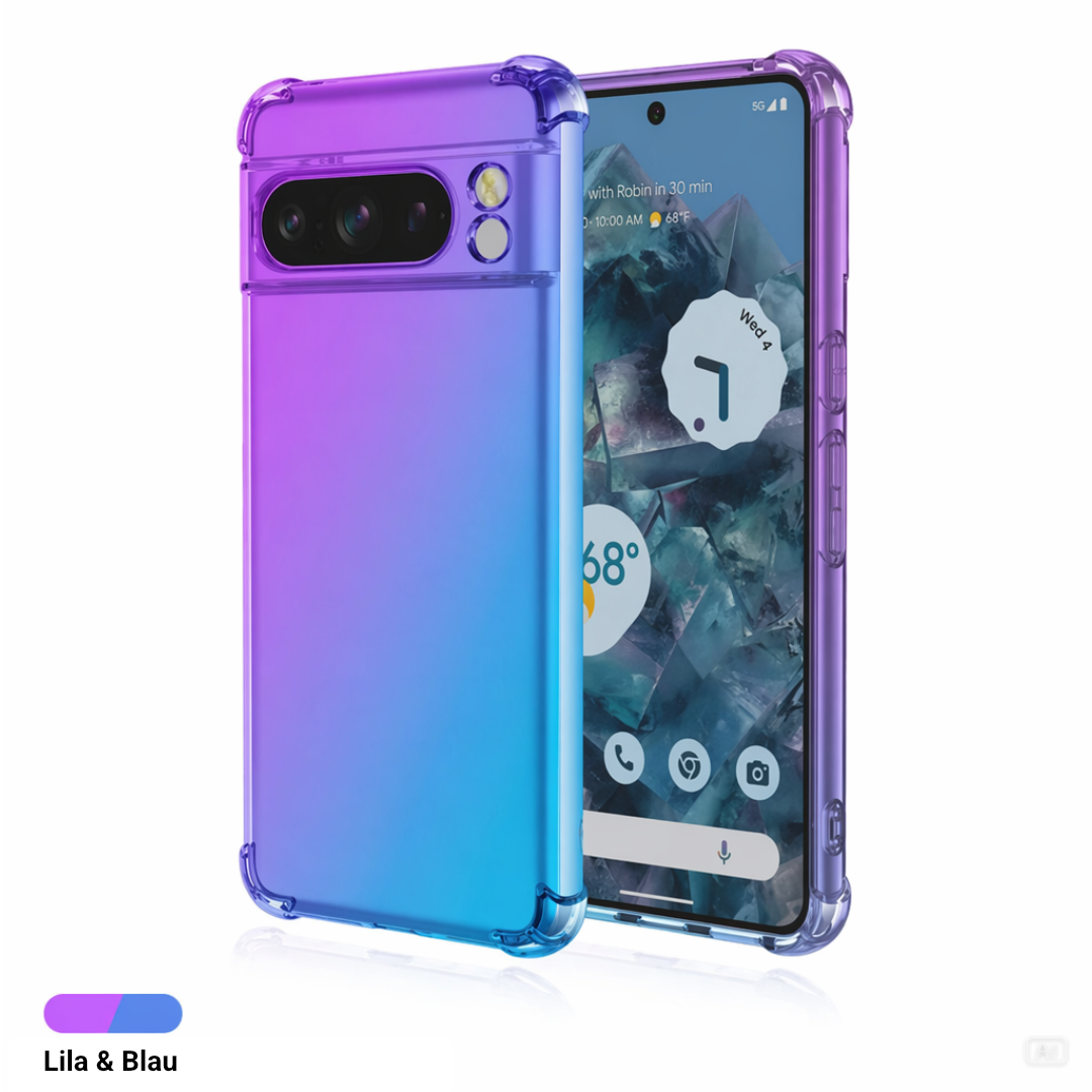 Gradient Airbag TPU Hülle für Pixel 10/9/8/7/6 – stoßfest