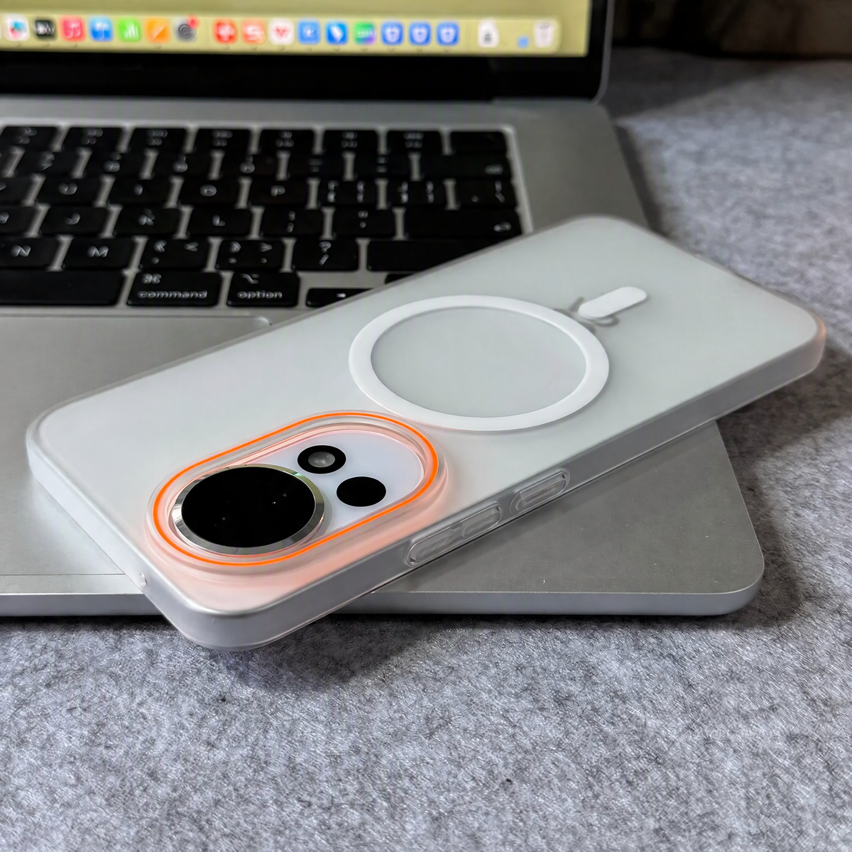 Für Huawei Nova 13 Pro Hülle – Matt Magnetisch mit Kamera-Deko