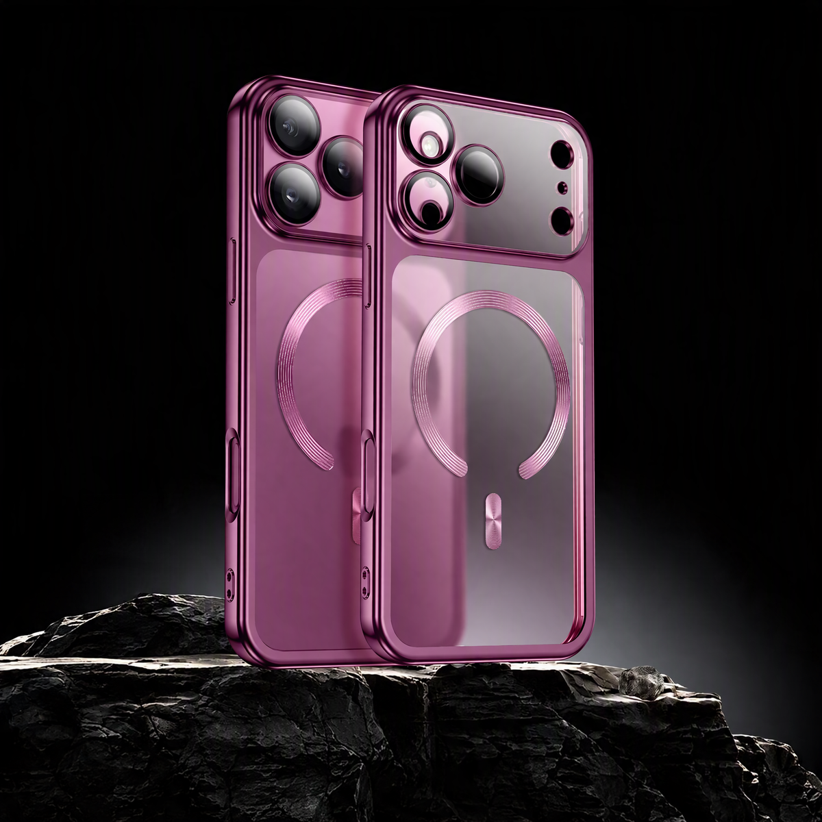 Für iPhone 17 / 18 Serie Hülle – PC Matt-Transparent mit