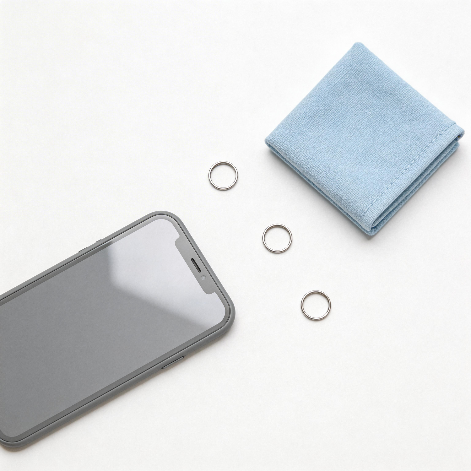 Schutzgläser und Folien für Google Pixel mit Mikrofasertuch und Kameraringe