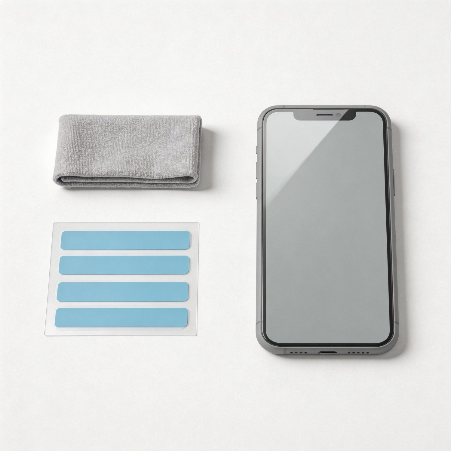 Schutzgläser und Folien für Huawei mit Mikrofasertuch und Dust-Removal Sticker