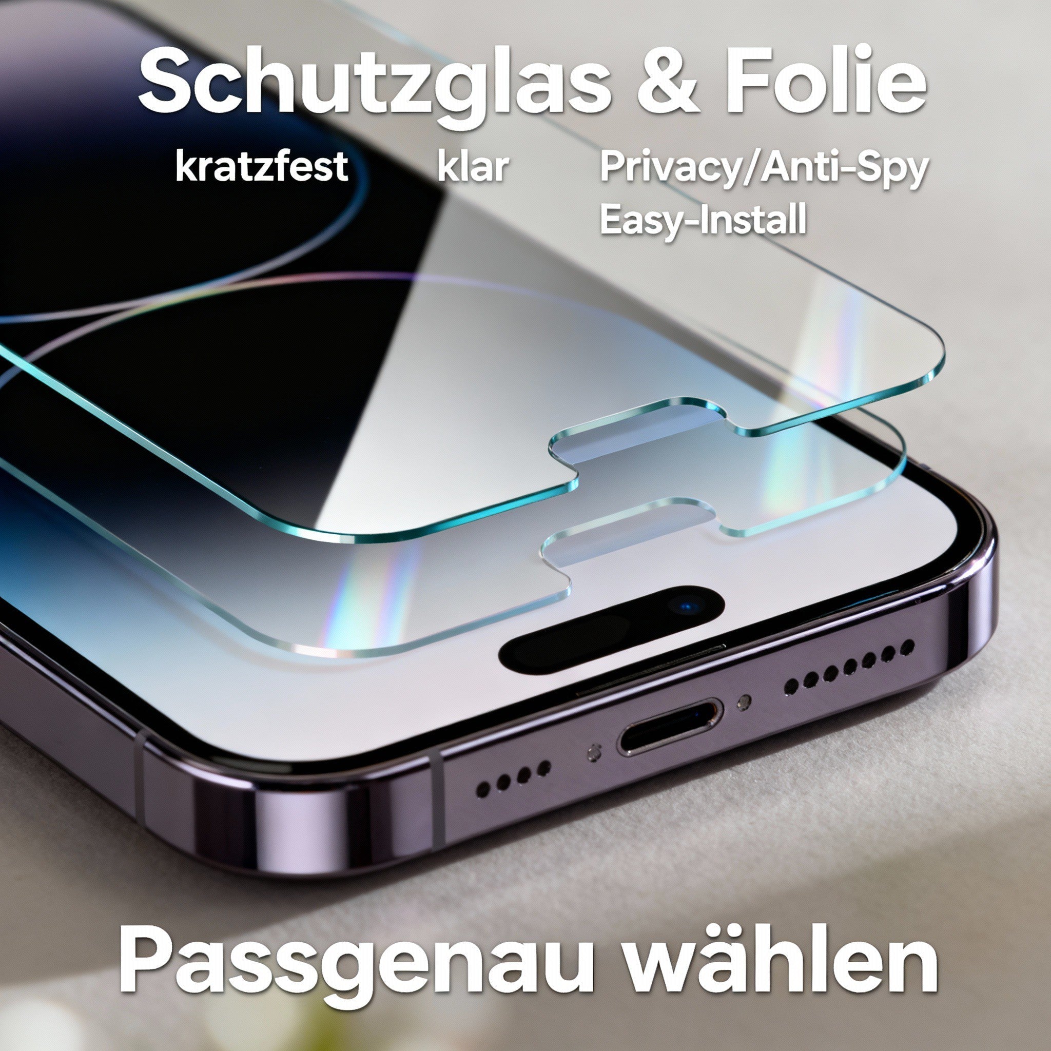 iPhone Schutzgläser & Folien