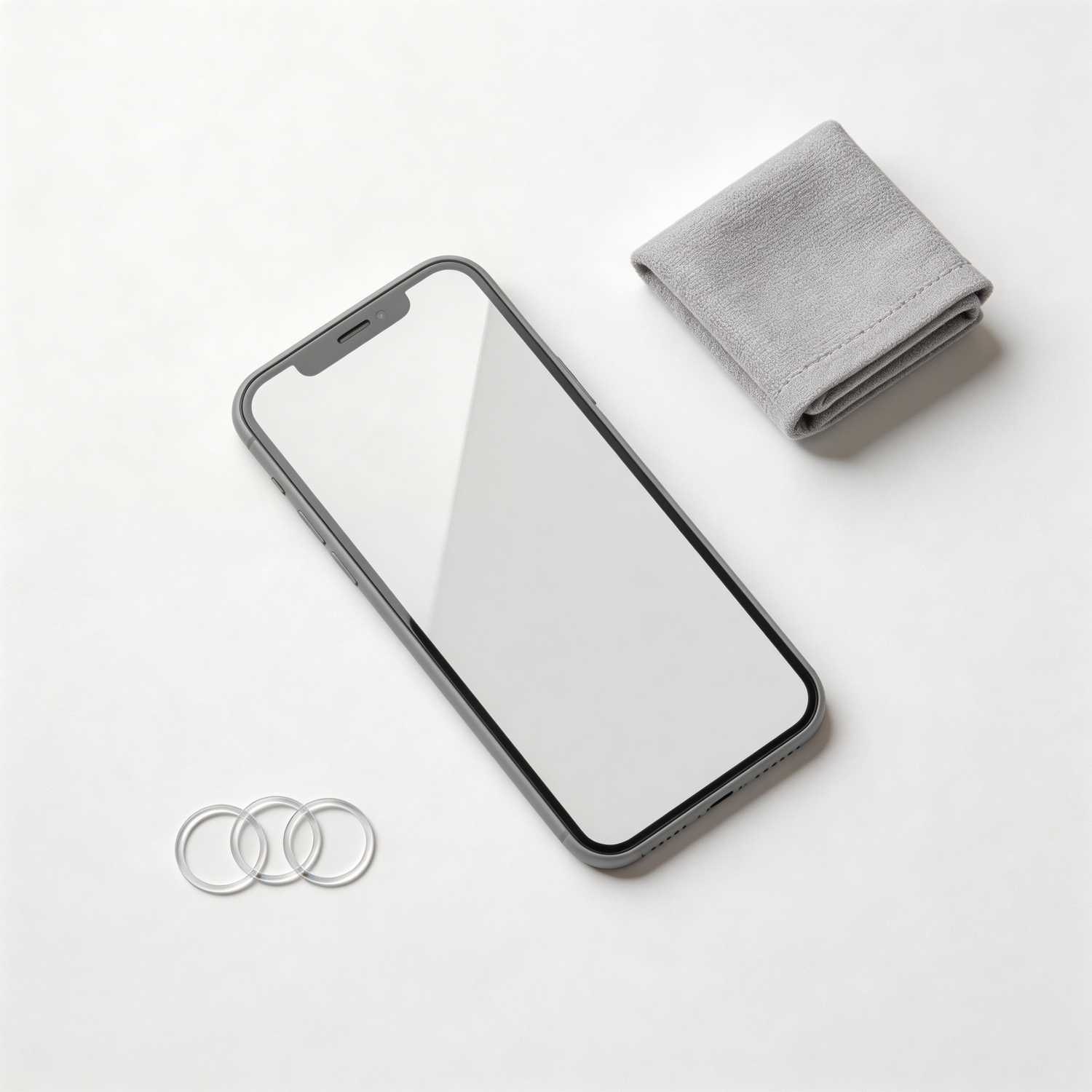 Schutzgläser und Schutzfolien für Smartphones mit Installationskit