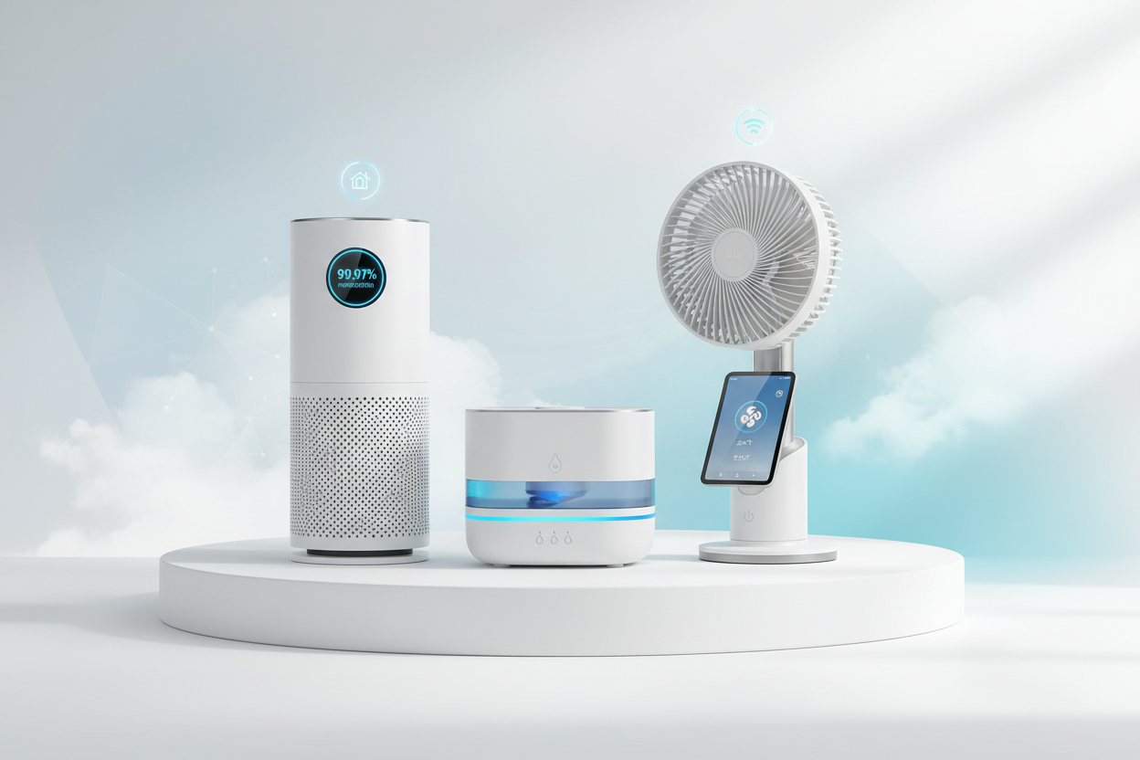 Smarte Raumklima-Geräte