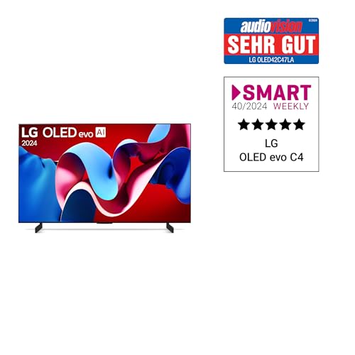 LG OLED65C5ELB 65 Zoll 4K OLED evo AI TV, 120Hz, Dolby Vision/Atmos