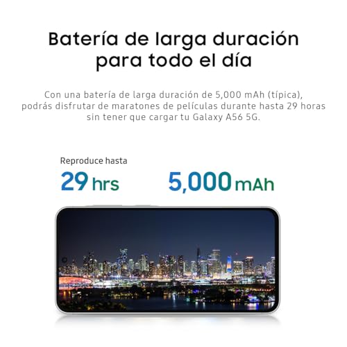 Samsung Galaxy A56 5G 256GB Pink 6,7" 120 Hz sAMOLED