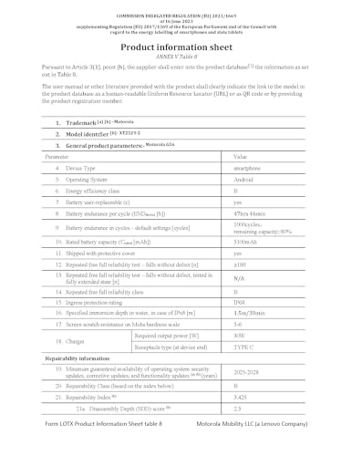 Motorola Moto g56 5G 8/256GB Black Oyster 6,72" 120 Hz