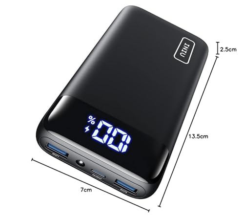 INIU Powerbank 20.000 mAh, 22,5 W PD3.0/QC4.0, USB-C, 3 Anschlüsse