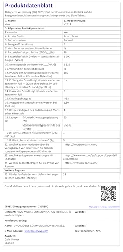 vivo X300 5G Smartphone 12+256 GB mit 200 MP ZEISS-Kamera