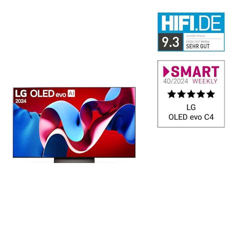 LG OLED65C5ELB 65 Zoll 4K OLED evo AI TV, 120Hz, Dolby Vision/Atmos