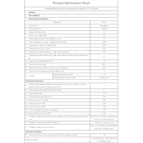 Samsung Galaxy A26 5G 128GB Weiß 6,7" Super AMOLED
