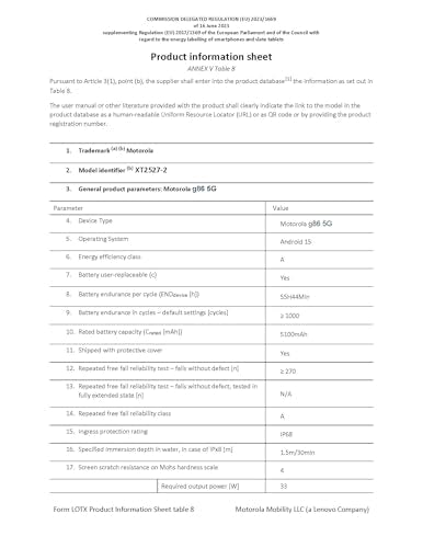 Motorola Moto g56 5G 8/256GB Black Oyster 6,72" 120 Hz