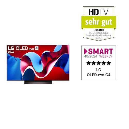 LG OLED65C5ELB 65 Zoll 4K OLED evo AI TV, 120Hz, Dolby Vision/Atmos