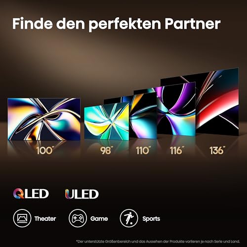 Hisense 55E7Q PRO 55 Zoll 4K QLED TV, 144Hz Game Mode Pro, Dolby Vision IQ