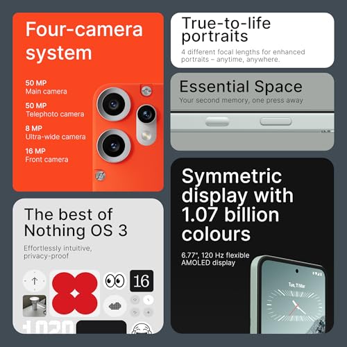 CMF Phone 2 Pro 5G Smartphone 128 GB Schwarz