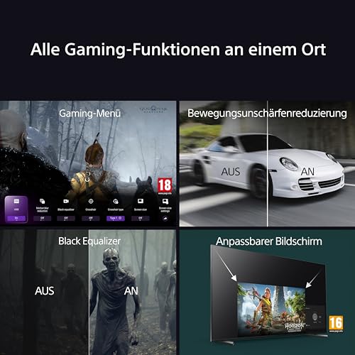 Sony BRAVIA 9 K75R90 75 Zoll 4K QLED Mini LED Google TV, 120Hz