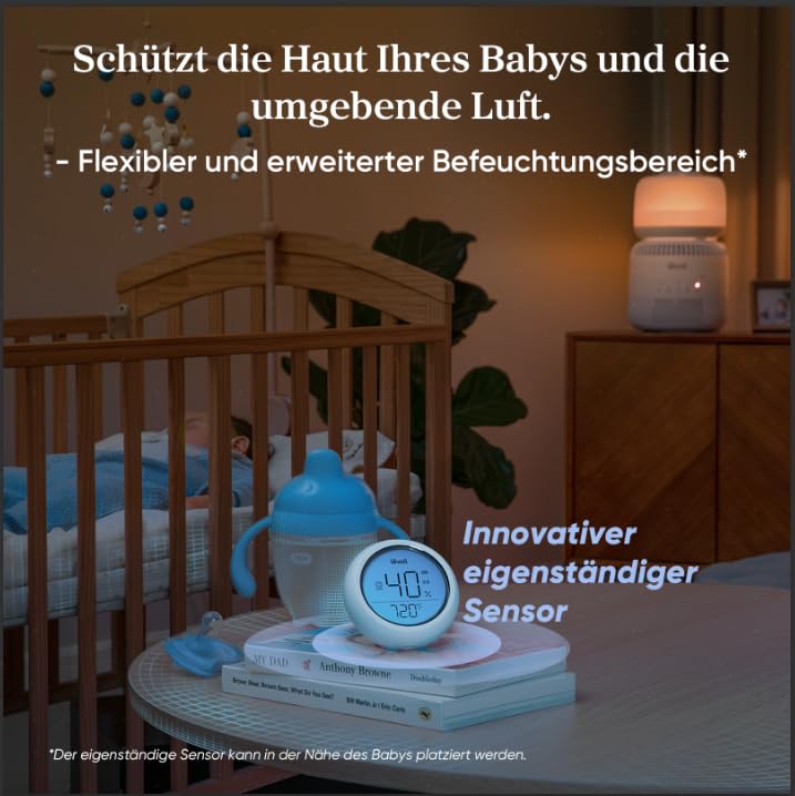 Levoit 6L Smart Luftbefeuchter Warm- & Kaltnebel mit App
