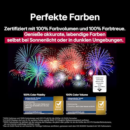 LG OLED65C5ELB 65 Zoll 4K OLED evo AI TV, 120Hz, Dolby Vision/Atmos