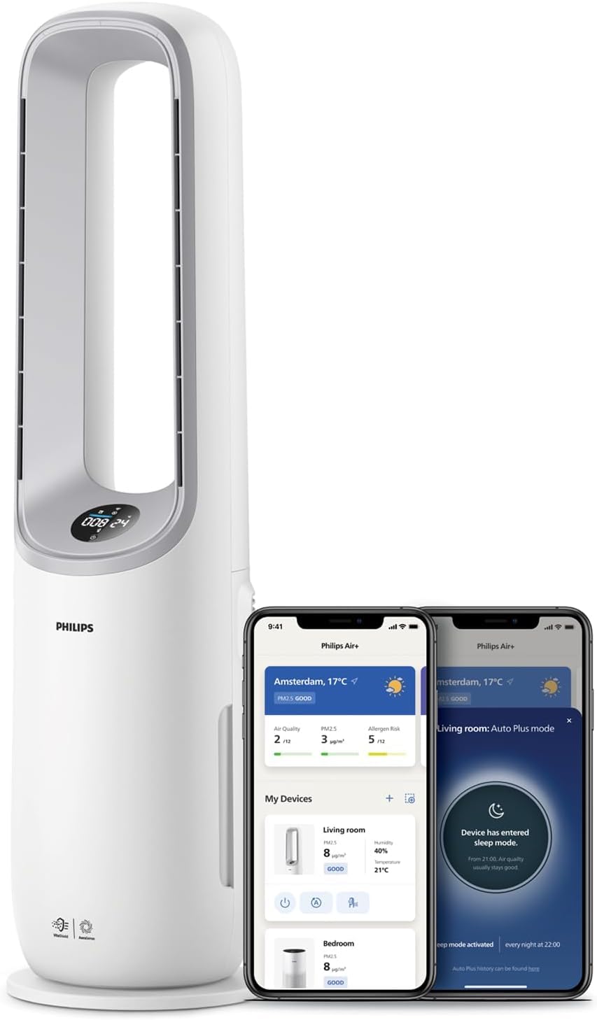 Philips Air Performer 8000 3-in-1 Luftreiniger, Heizen & Kühlen