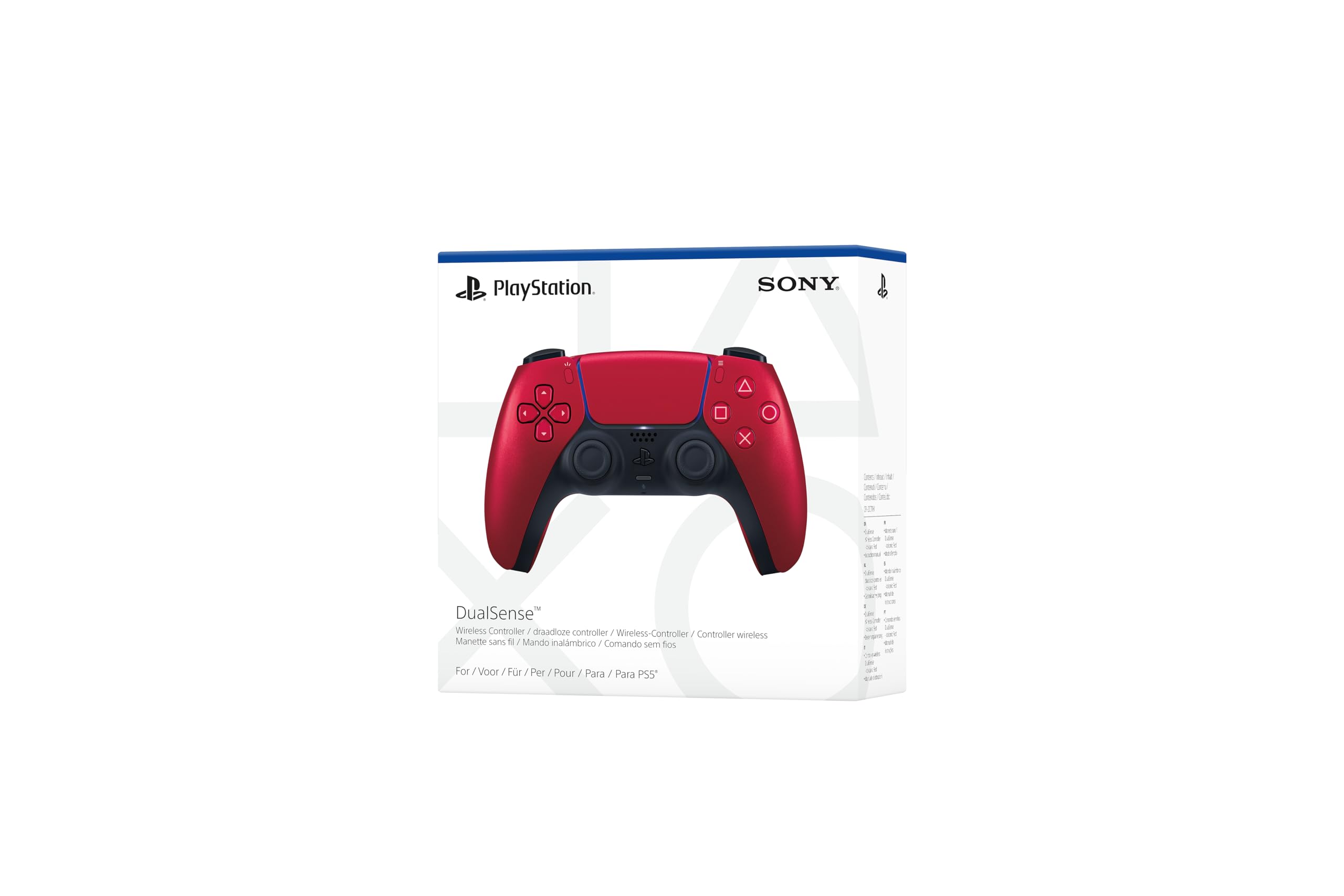 PS5 DualSense Wireless Controller – Volcanic Red