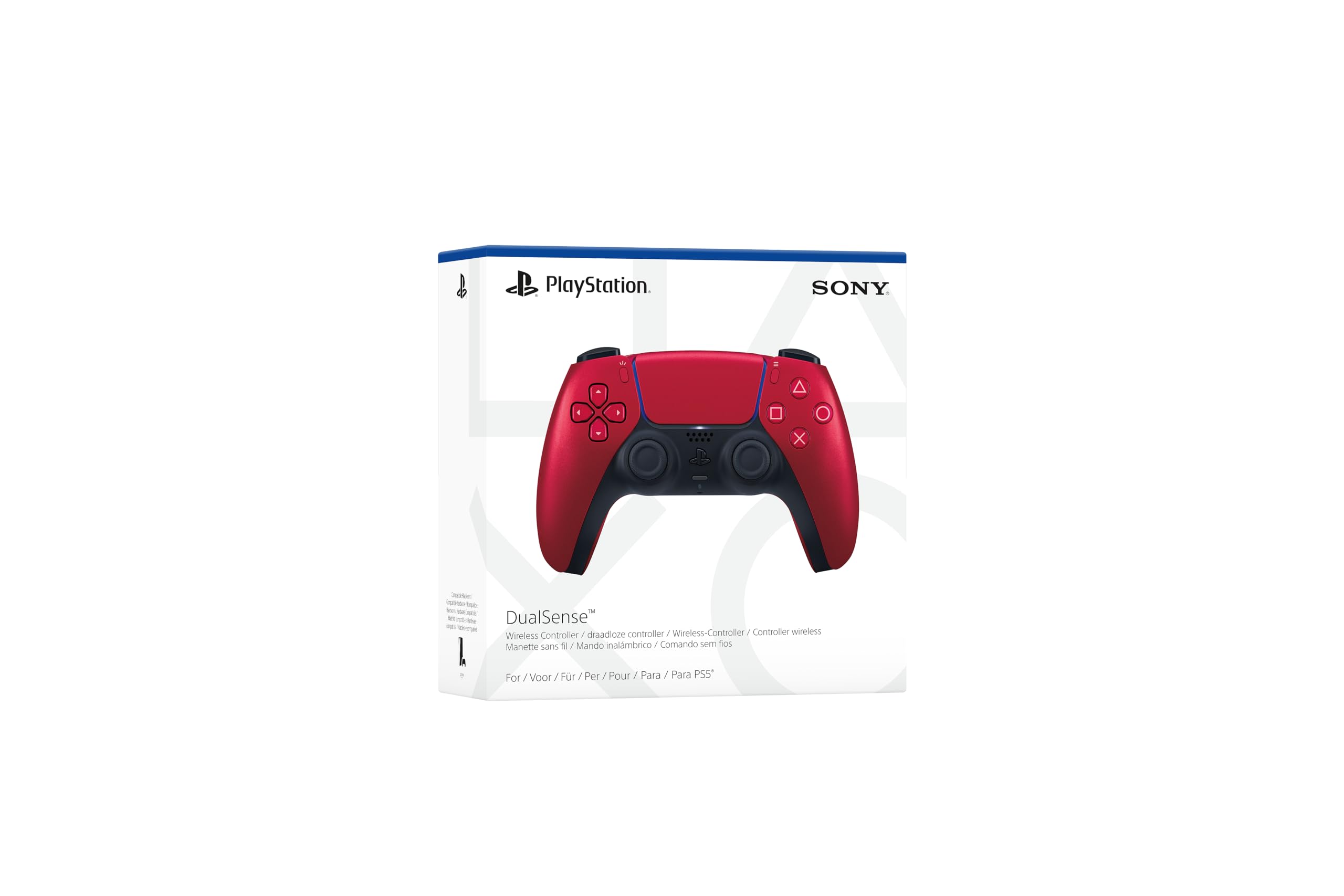 PS5 DualSense Wireless Controller – Volcanic Red
