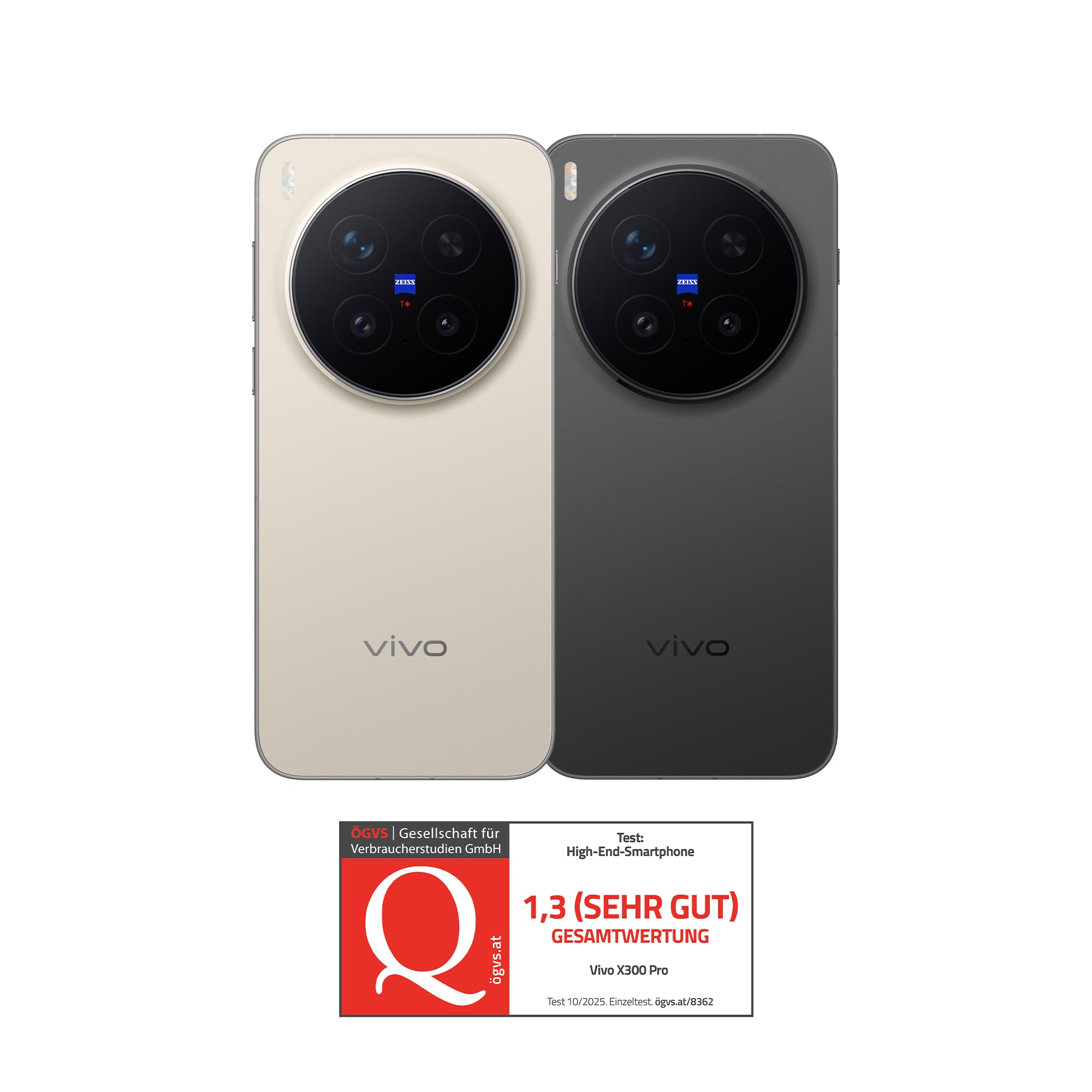 vivo X300 5G Smartphone 12+256 GB mit 200 MP ZEISS-Kamera