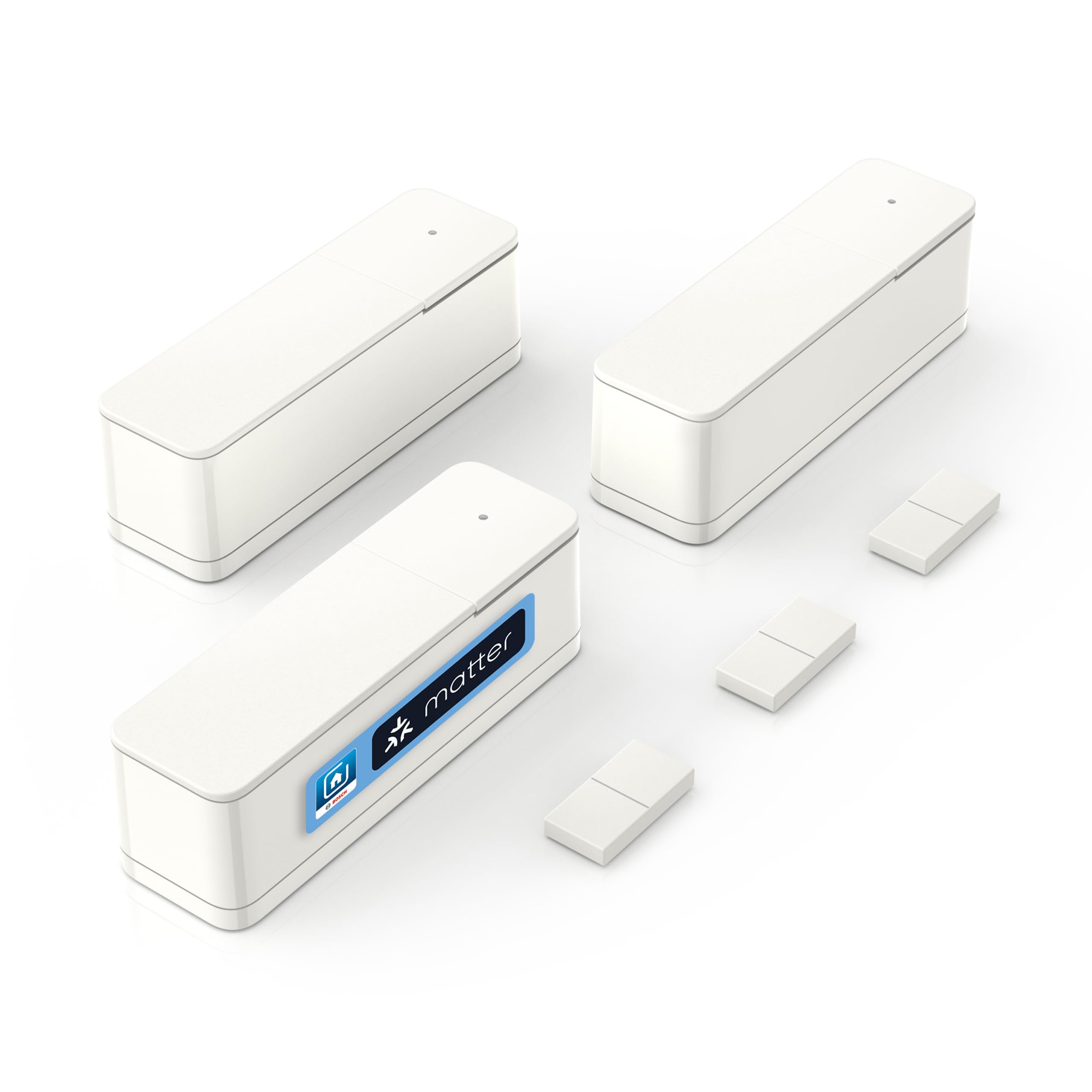 Bosch Smart Home Tür-/Fensterkontakt II 3er-Set – Smarter Tür- & Fenster­sensor