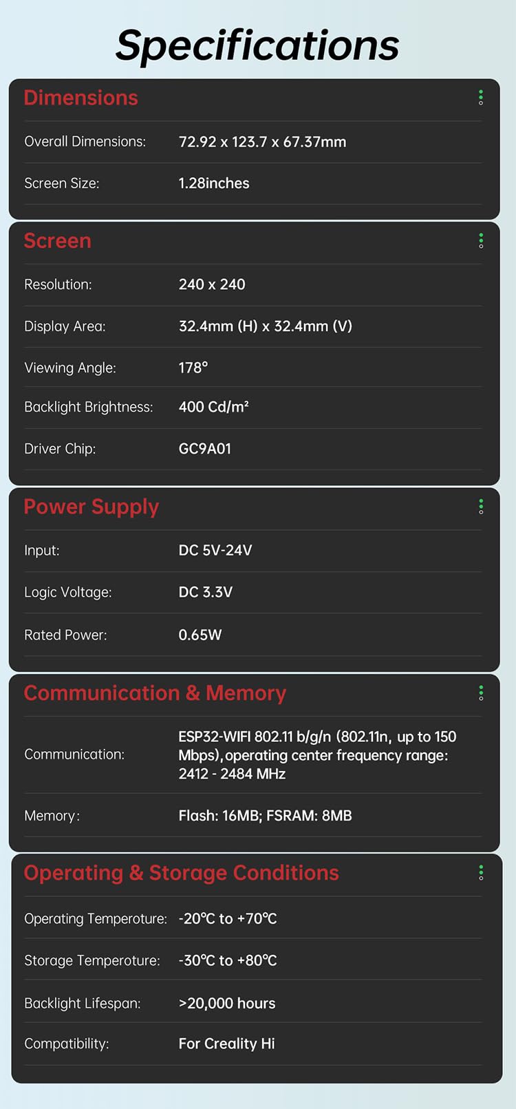 Creality K1 Max High-Speed 3D Drucker 300x300x300 mm