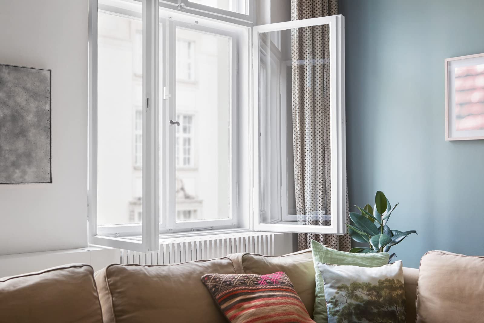 Bosch Smart Home Tür-/Fensterkontakt II 3er-Set – Smarter Tür- & Fenster­sensor