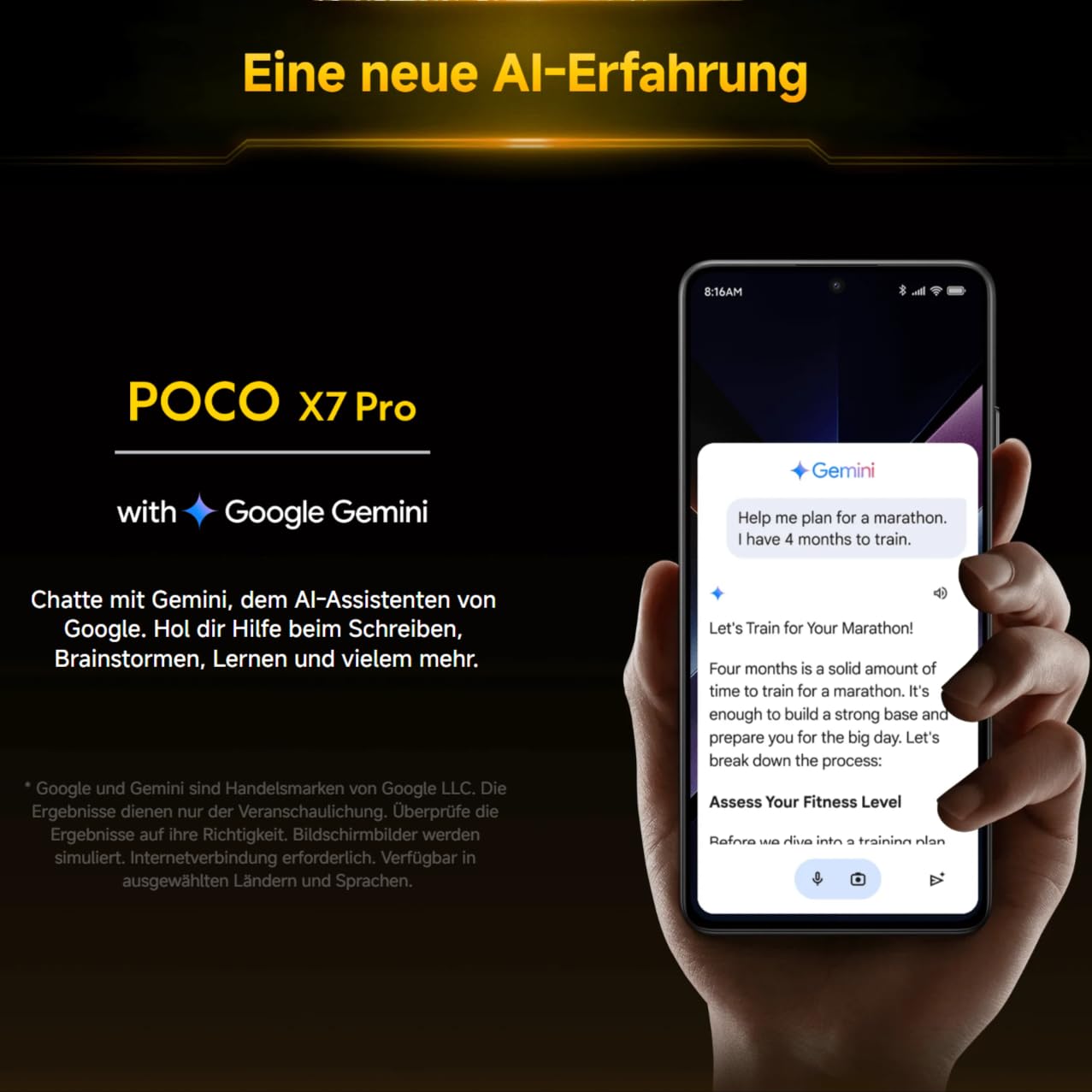 Xiaomi Poco X7 Pro 5G 512GB/12GB Schwarz 6,67" 120 Hz