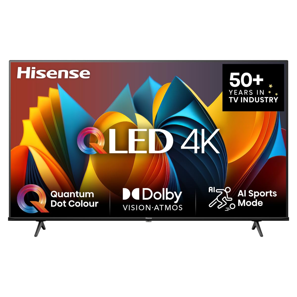 Hisense 55E7Q PRO 55 Zoll 4K QLED TV, 144Hz Game Mode Pro, Dolby Vision IQ