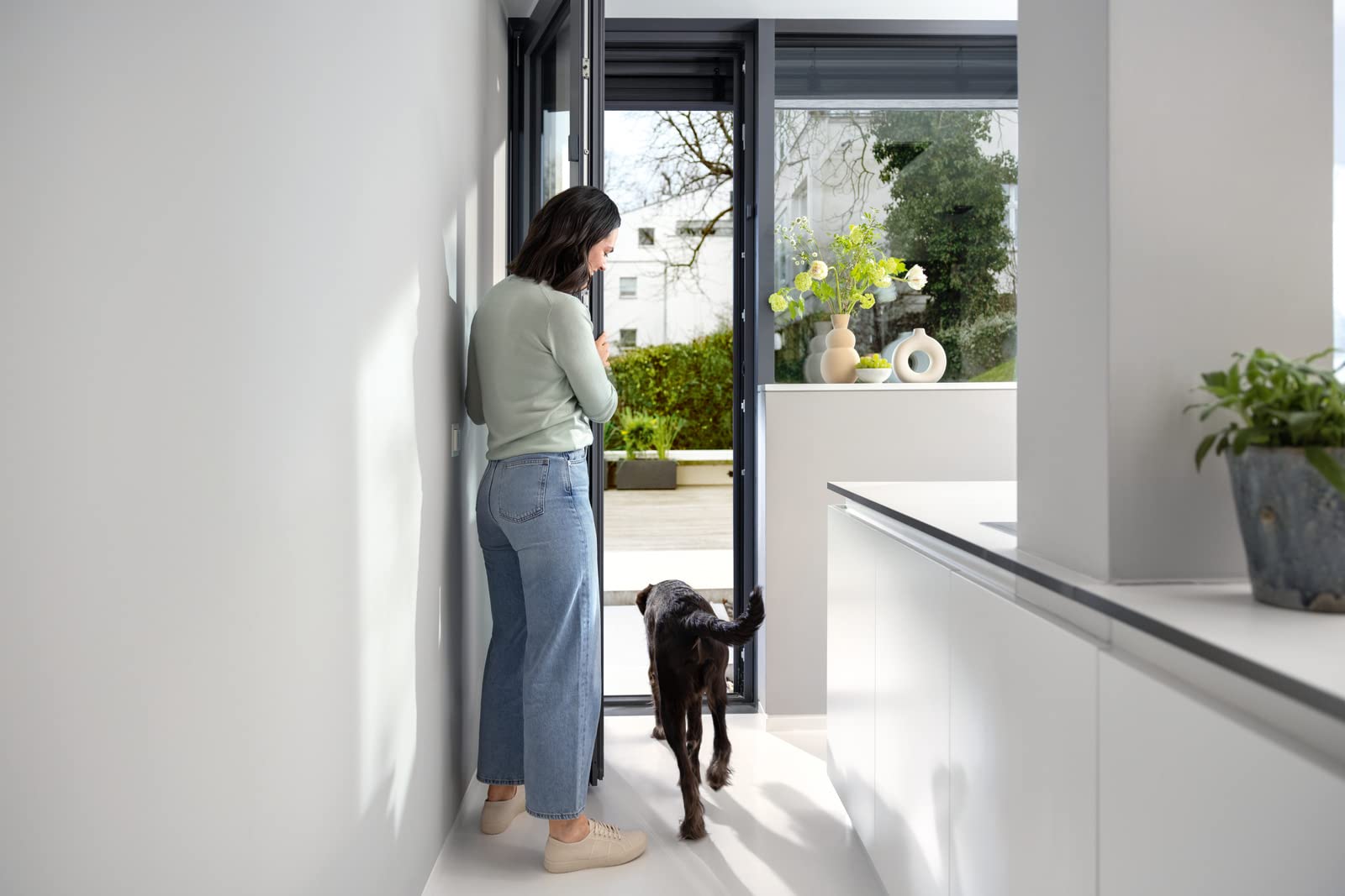Bosch Smart Home Tür-/Fensterkontakt II 3er-Set – Smarter Tür- & Fenster­sensor