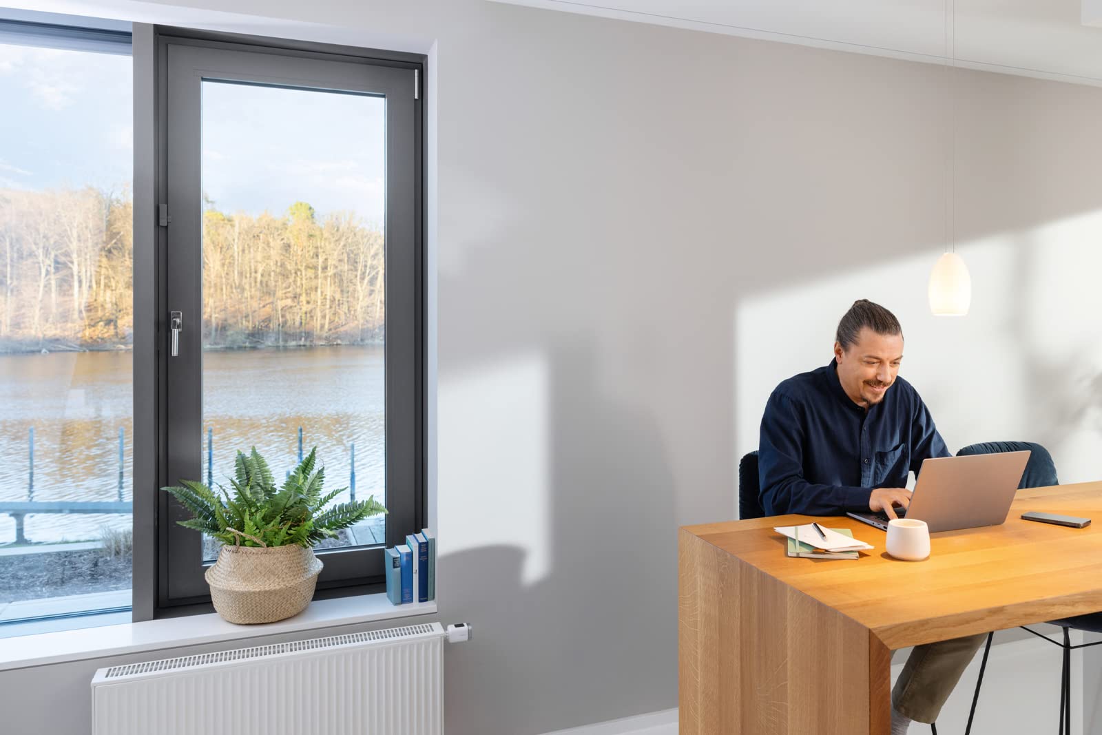 Bosch Smart Home Tür-/Fensterkontakt II 3er-Set – Smarter Tür- & Fenster­sensor