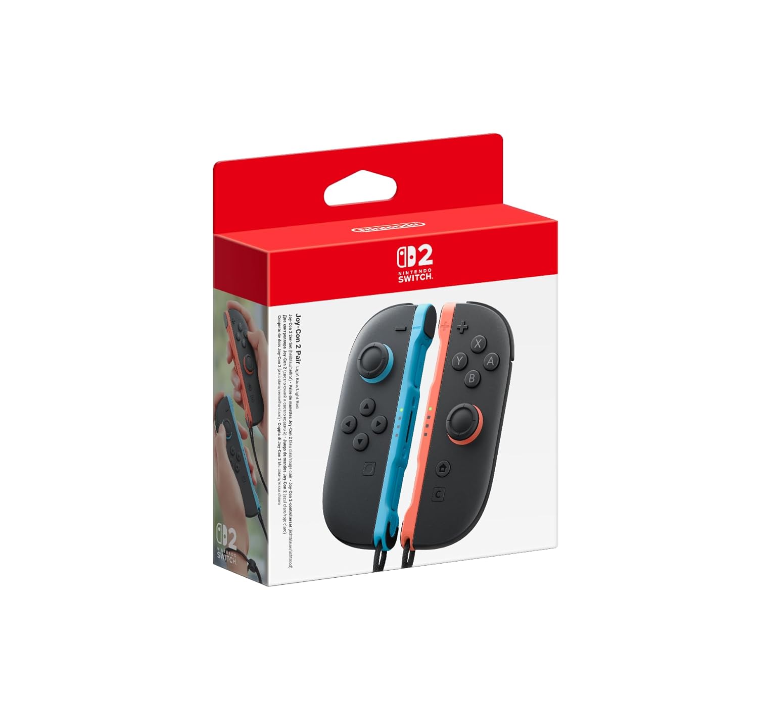 Nintendo Joy-Con 2 (hellblau/hellrot) – 2er-Set für Switch 2