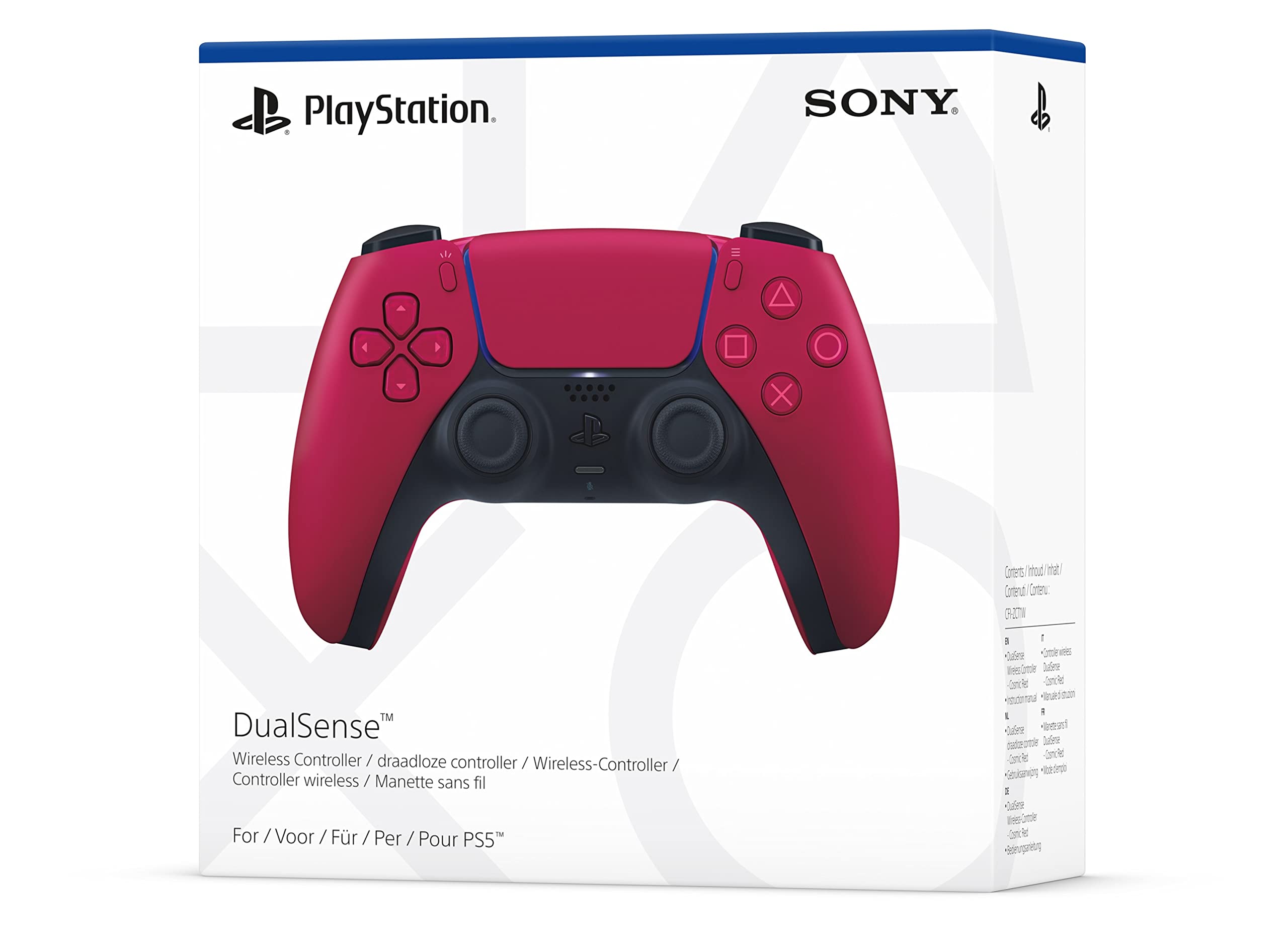 PS5 DualSense Wireless Controller – Volcanic Red