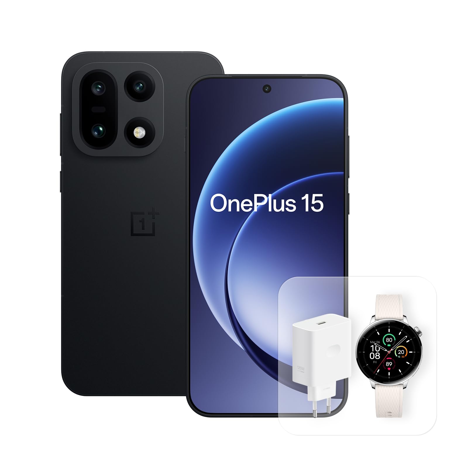 OnePlus 15 5G Smartphone 16+512 GB Infinite Black