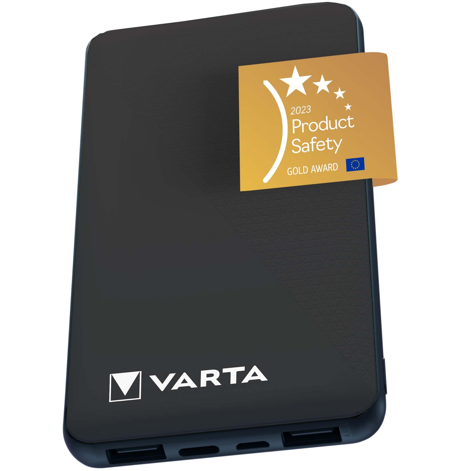 VARTA Power Bank 20.000 mAh, 4 Ports, USB-C, Schnellladen