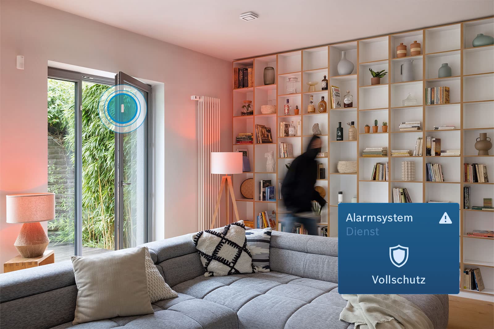 Bosch Smart Home Tür-/Fensterkontakt II 3er-Set – Smarter Tür- & Fenster­sensor