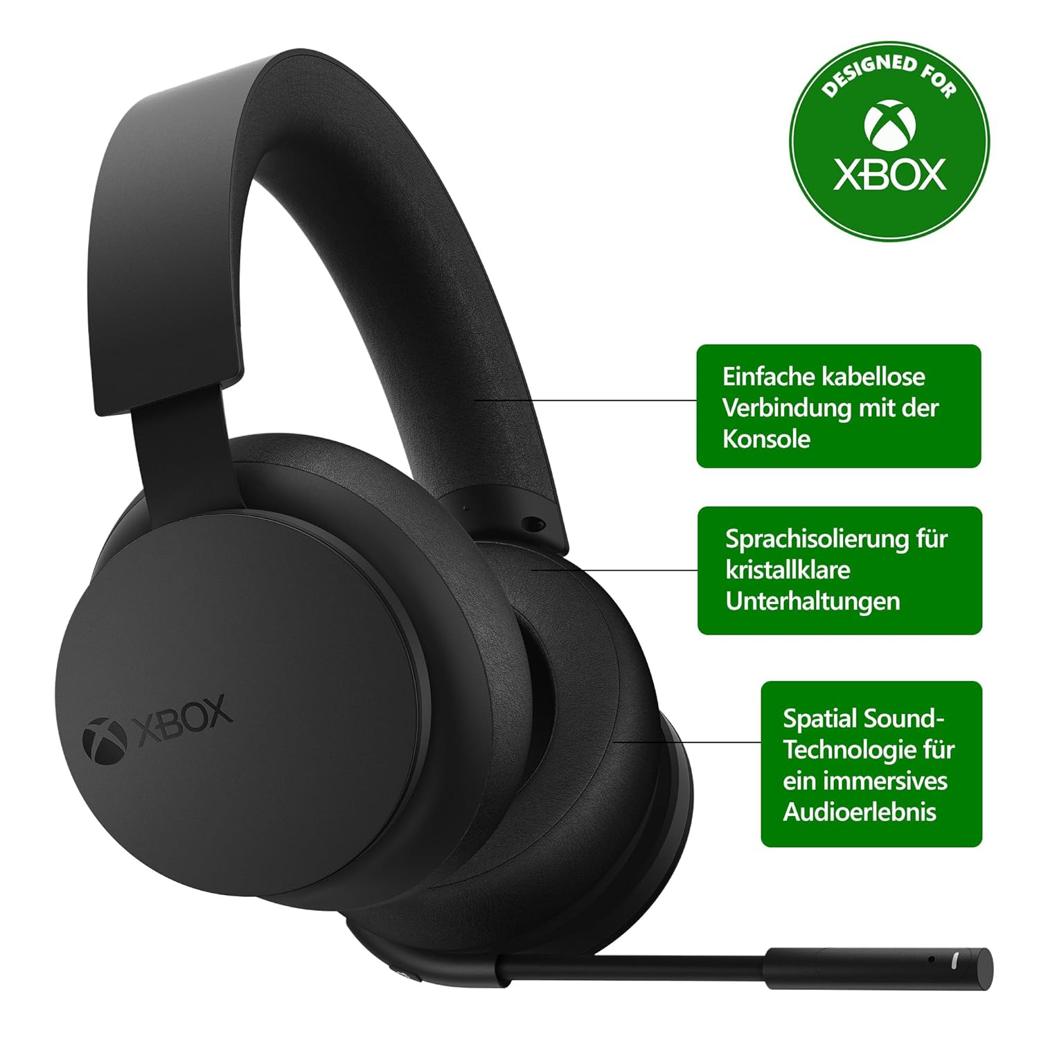 Xbox Wireless Headset – für Series X|S, One & Windows