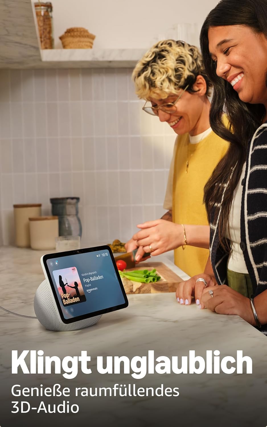 Amazon Echo Show 8 (neueste Gen), 8,7" HD-Display mit Raumklang & Alexa, Graphit