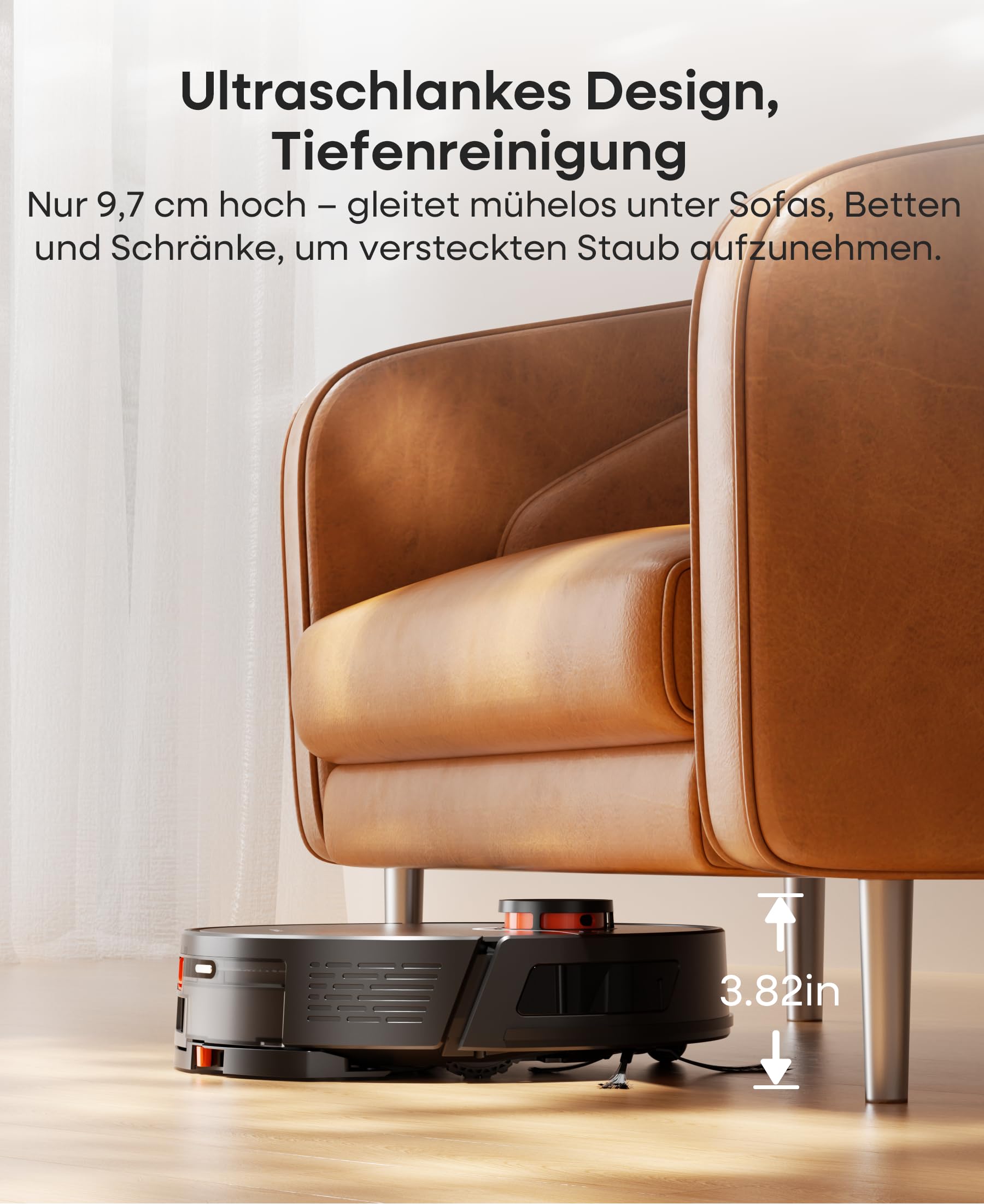 Uninell UR3 Saug-/Wischroboter mit Absaugstation 3,5L 5000Pa LiDAR