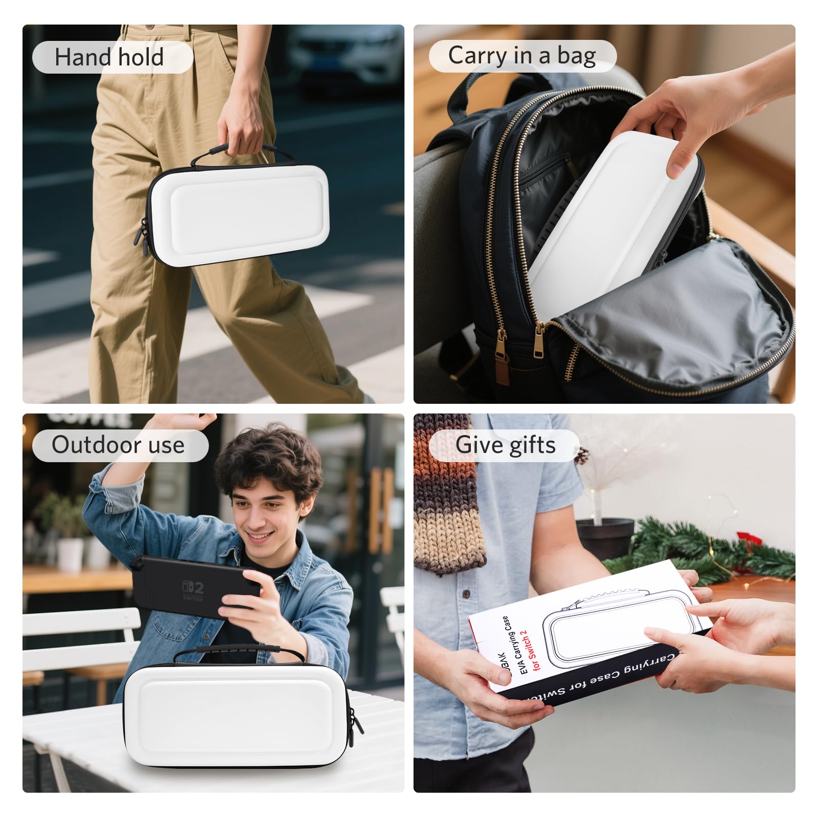 CoBak Tragetasche für Nintendo Switch 2 (2025) – 3-in-1 Schutzset