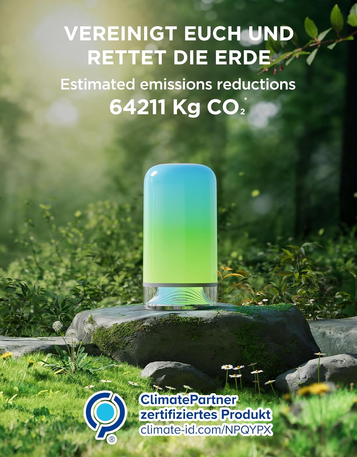 Govee LED Tischlampe, dimmbar RGBICWW, Alexa, 500 lm