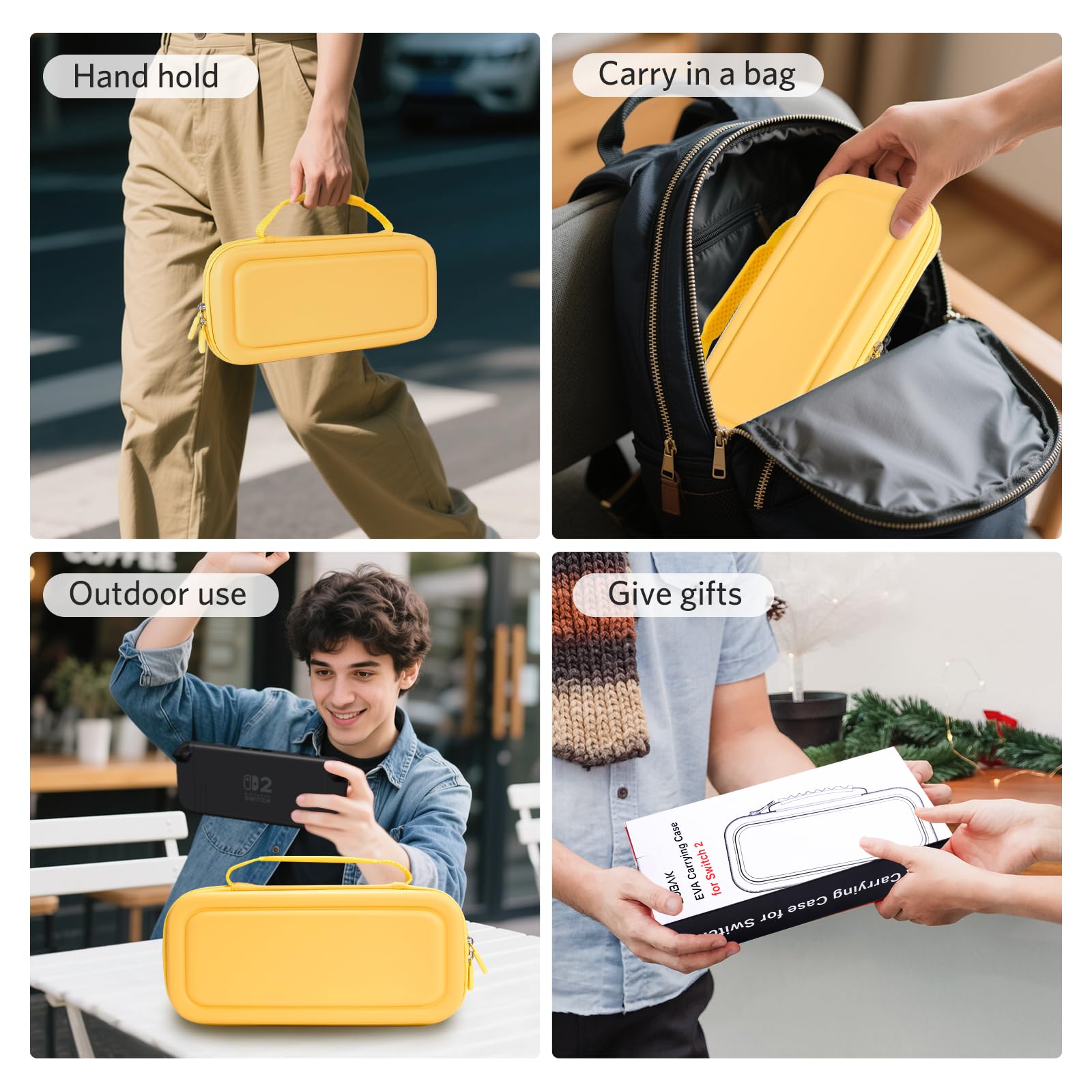 CoBak Tragetasche für Nintendo Switch 2 (2025) – 3-in-1 Schutzset