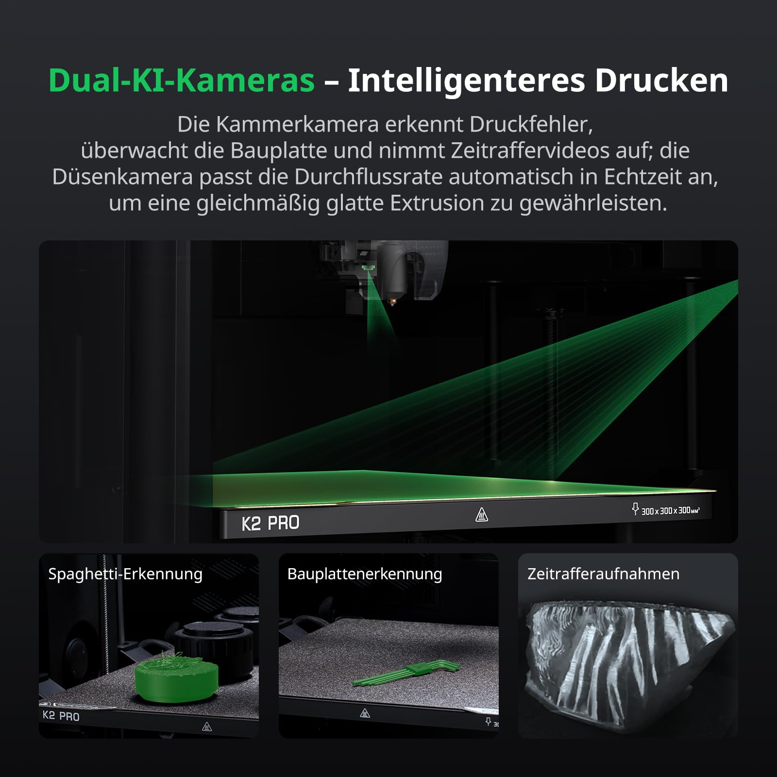 Creality K2 Plus Combo High-Speed 3D Drucker 350x350x350 mm