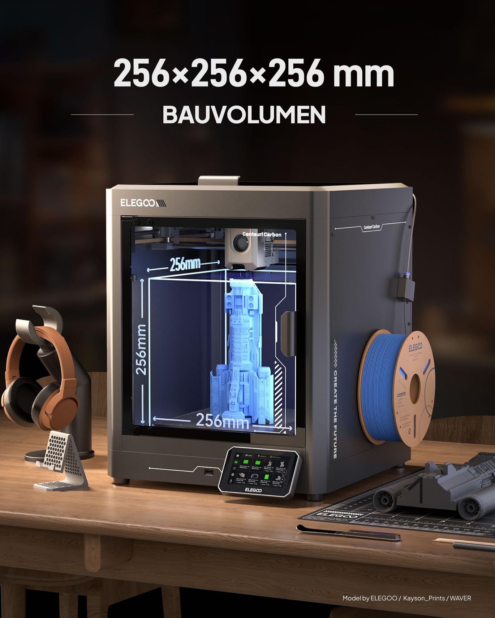ELEGOO Centauri Carbon High-Speed 3D Drucker 256x256x256 mm