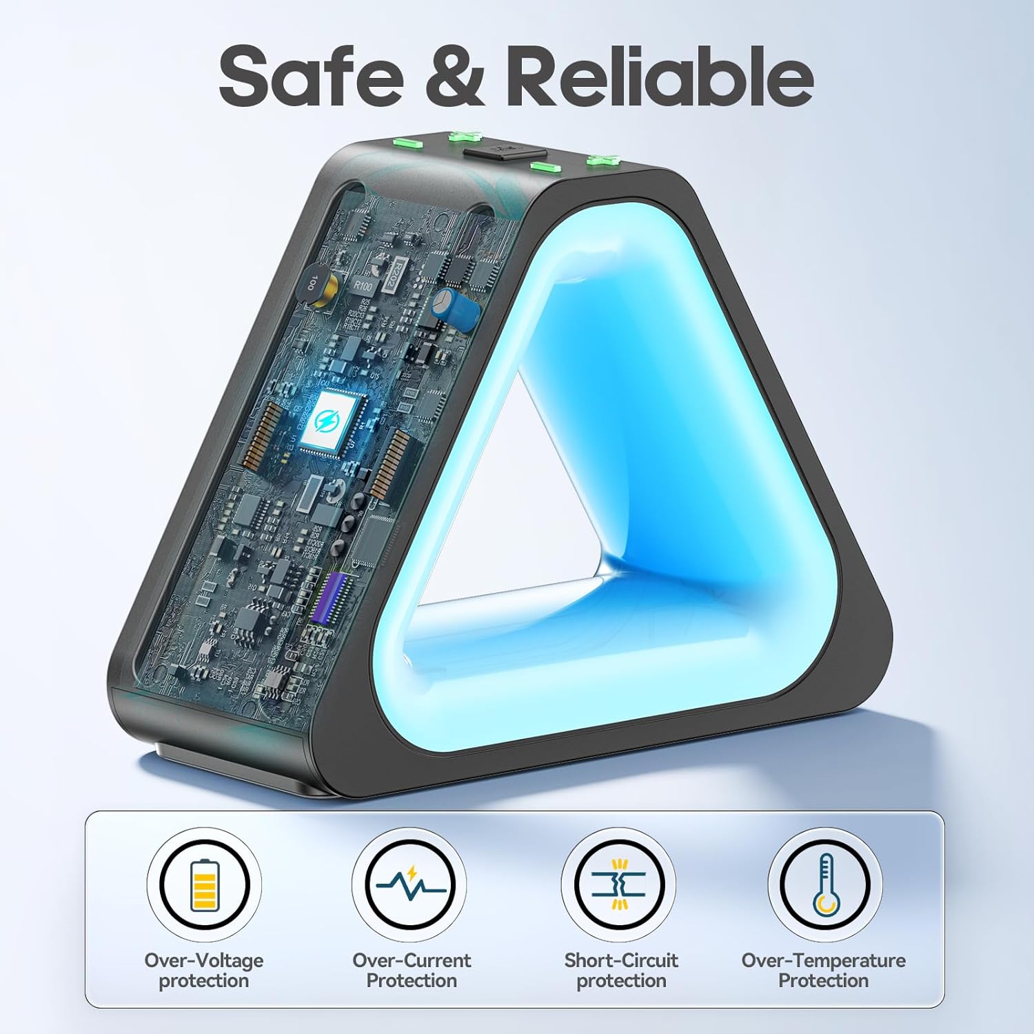 Joy-Con 2 Ladestation – Magnetische Switch 2 Dock, 7 RGB Modi