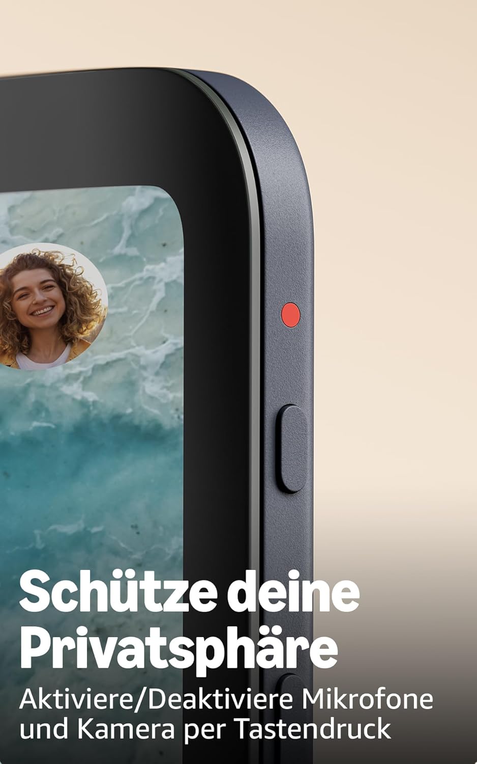 Amazon Echo Show 8 (neueste Gen), 8,7" HD-Display mit Raumklang & Alexa, Graphit