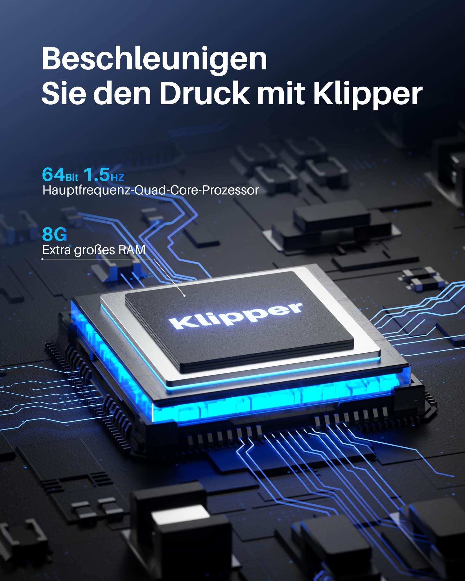 ELEGOO Centauri Carbon High-Speed 3D Drucker 256x256x256 mm