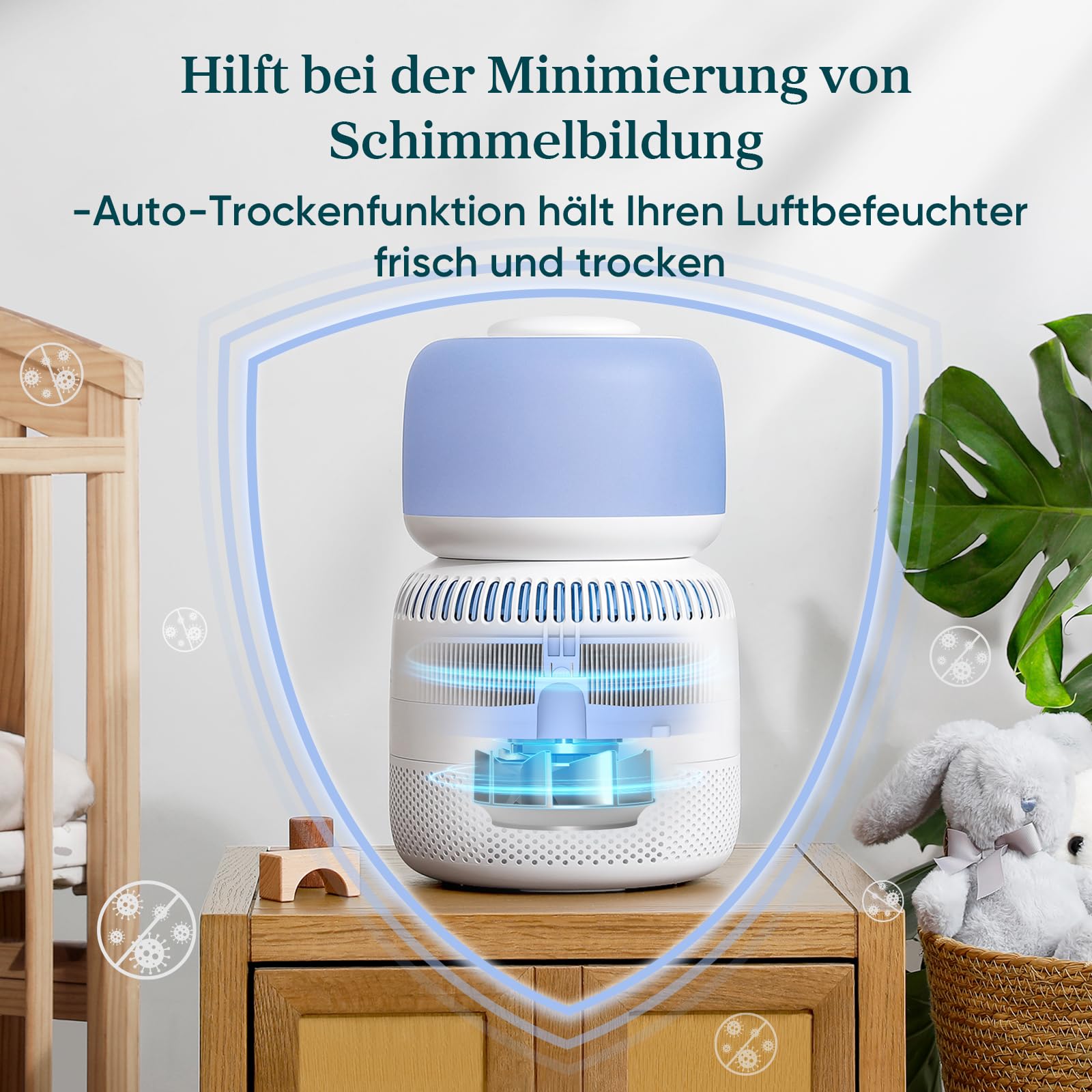 Levoit 6L Smart Luftbefeuchter Warm- & Kaltnebel mit App